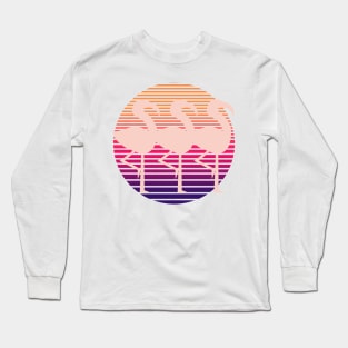 Flamingo On Long Sleeve T-Shirt